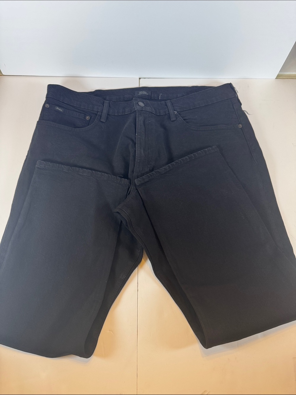Ralph Lauren Slim Straight Black Men's Jeans size 40x30